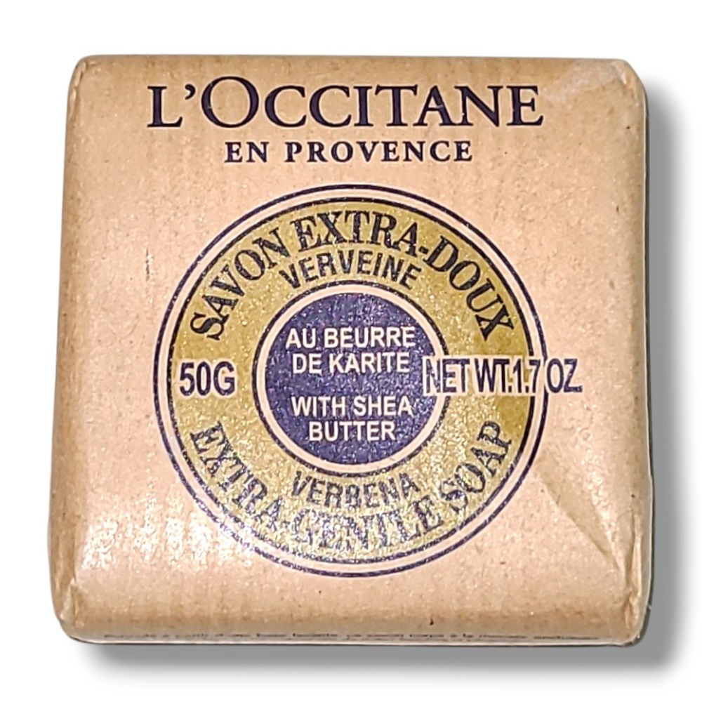 L'Occitane Verbena Shea Butter Extra Gentle Soap Bar 50g 1.7oz New Sealed